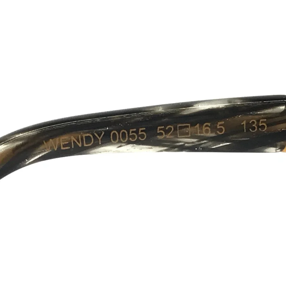 BOZ Eyeglasses Frames WENDY 0055 Matte Black Gold Cat Eye Full Rim 52-16.5-135